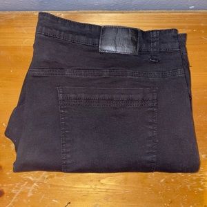 Hudson & Barrow NYC Mens Black Jeans